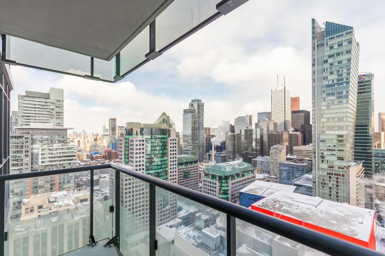Stunning Views Of Downtown - Luxury High Rise With King Bed! Toronto Exterior photo